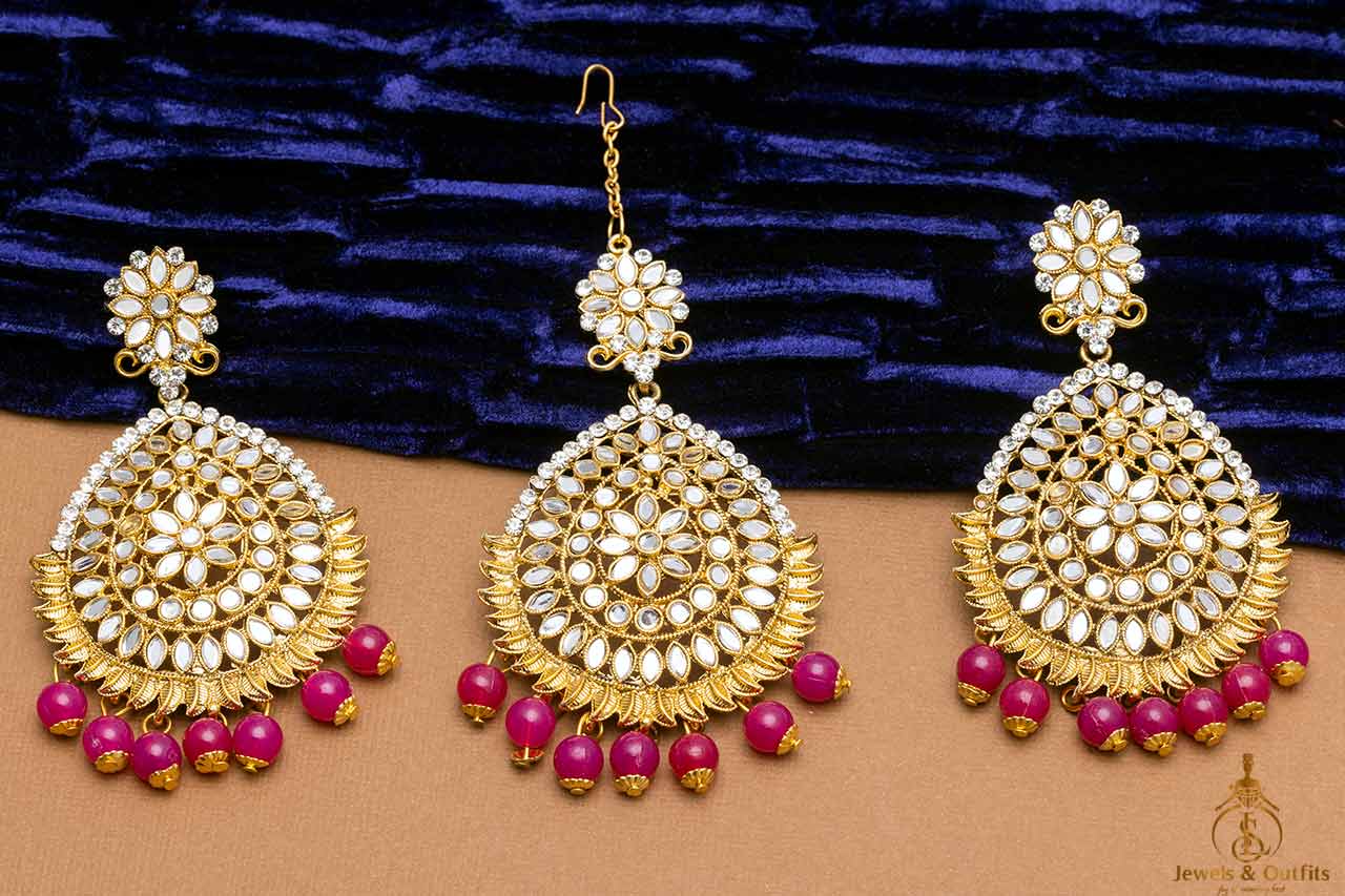 Tikka earring set (2 colours)