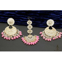 Oversized Tikka earring set (2 colours)