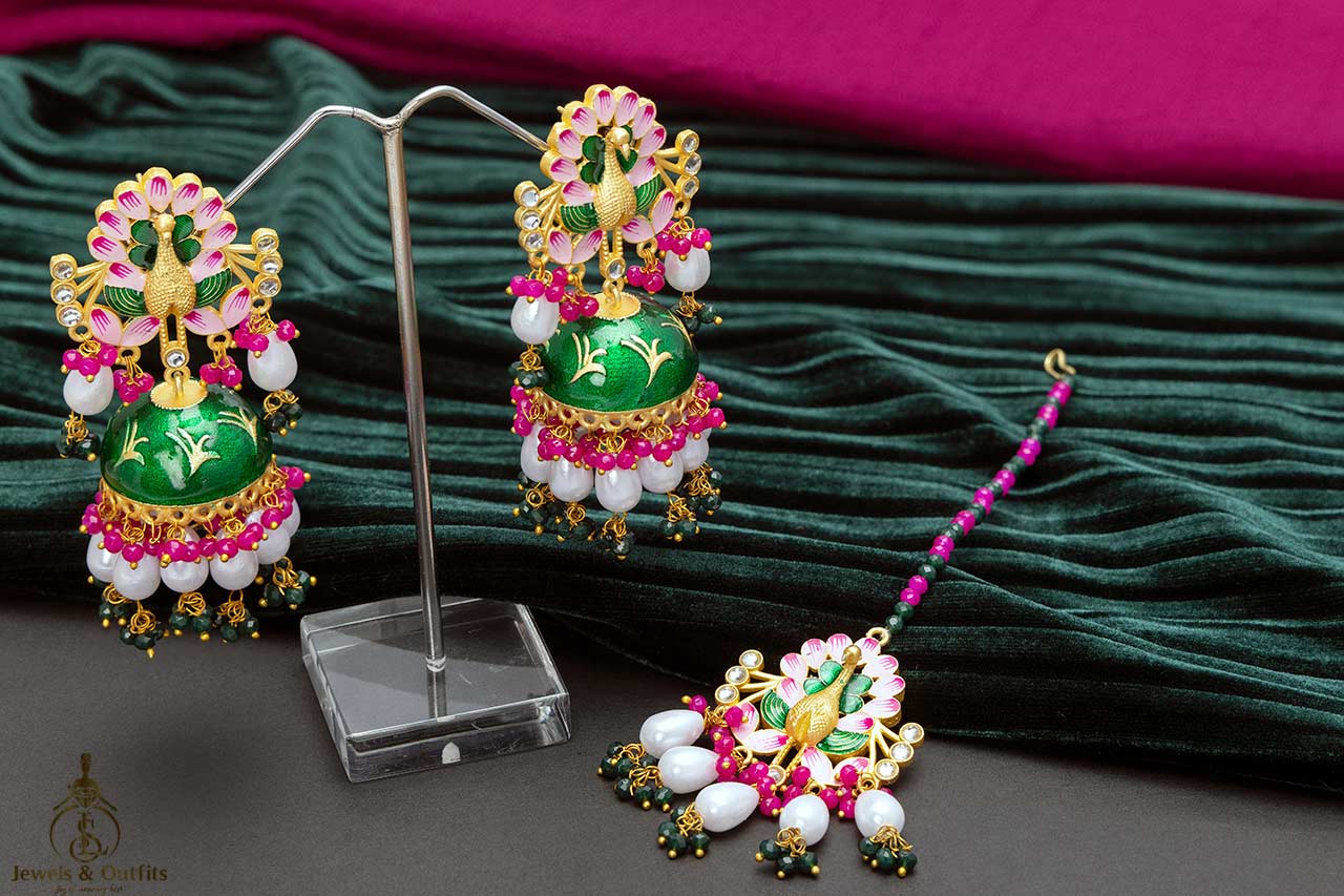 Peacock pattern set (3 colours)