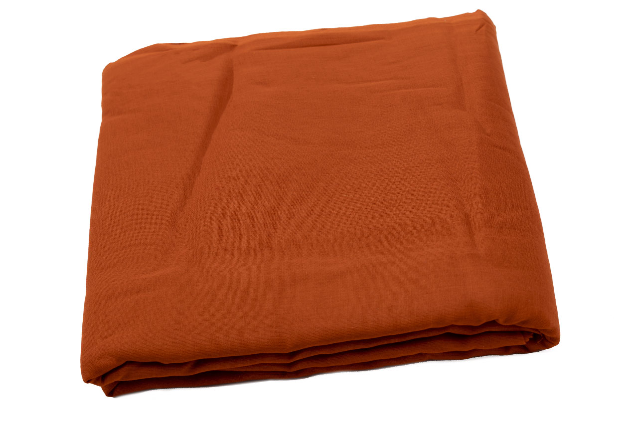 Dark Brick Orange full voile Turban ($10 per miter)