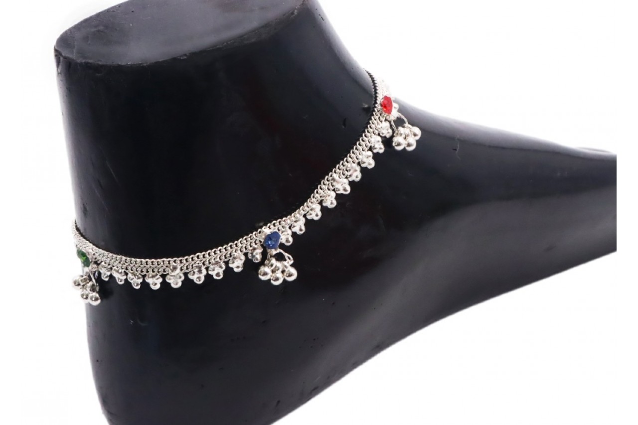 Silver Anklets 