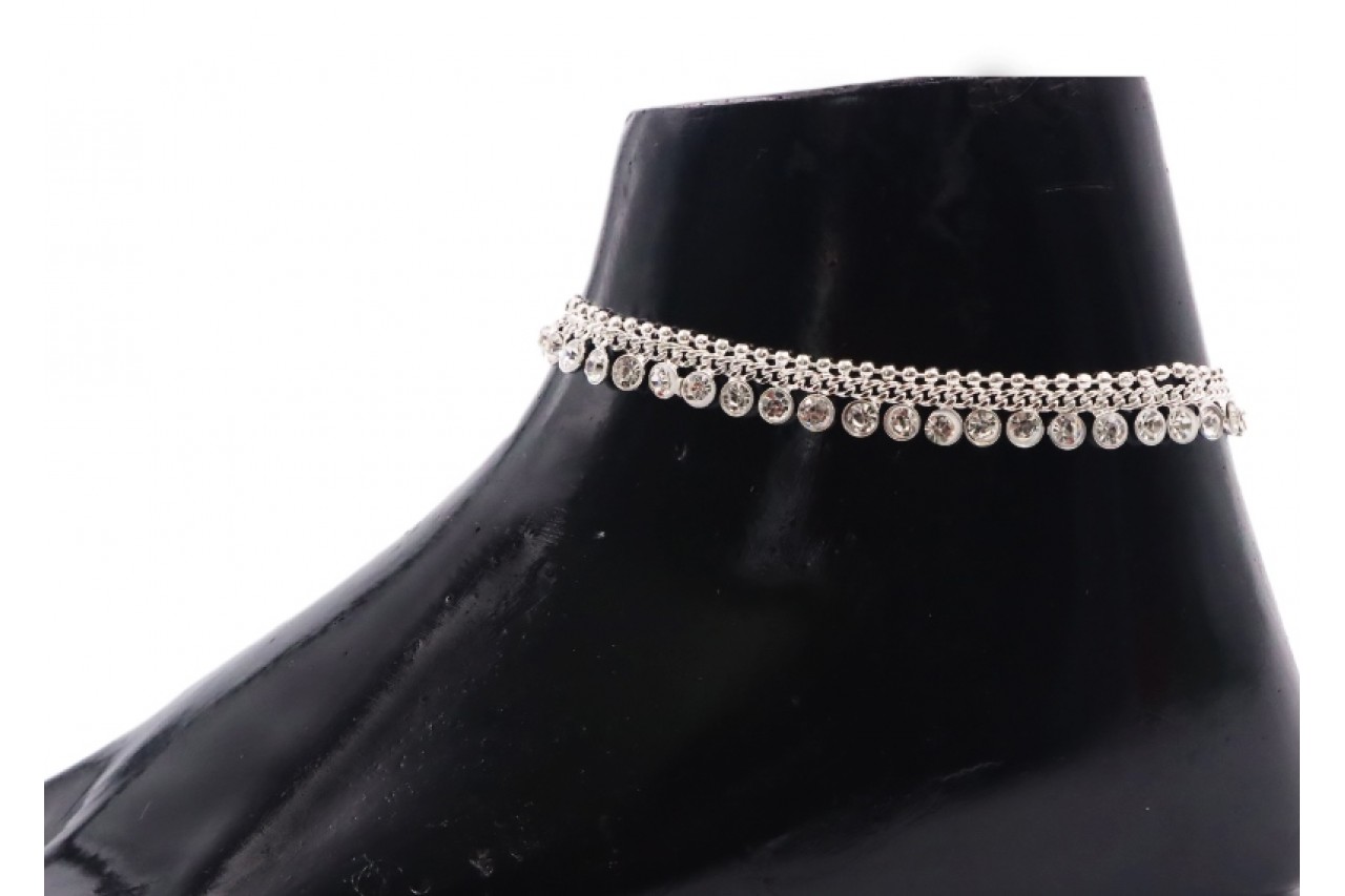 Daily Wear Silver Anklets 