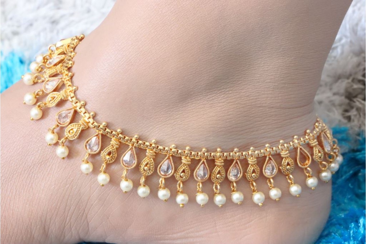 Golden anklets 