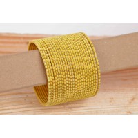 Velvet Metal Bangles size 2x12