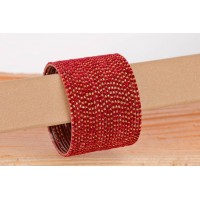 Velvet Metal Bangles size 2x12,2x14
