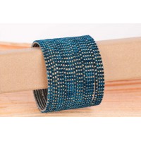 Velvet Metal Bangles size 2x12