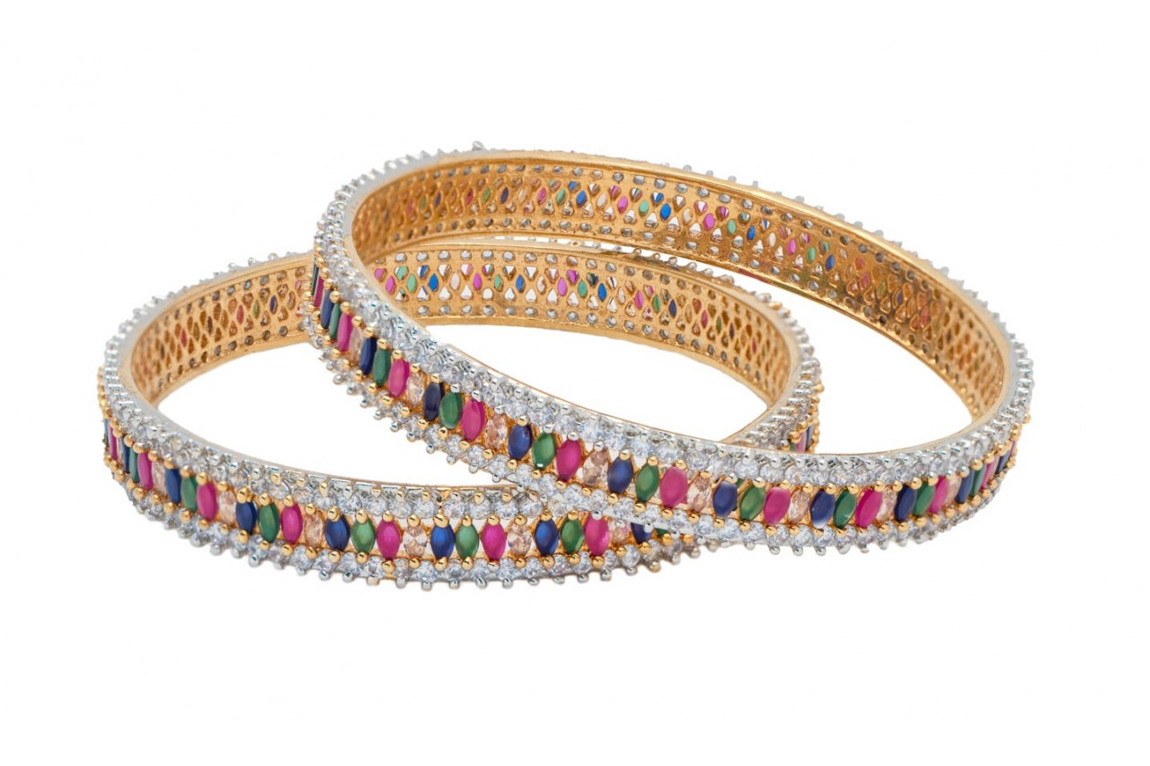 Multicolor bangles 