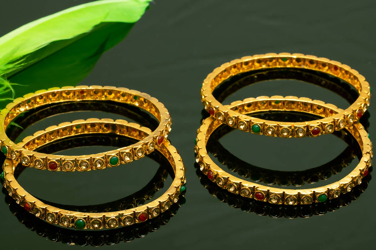 Stunning Zircon Bangles 