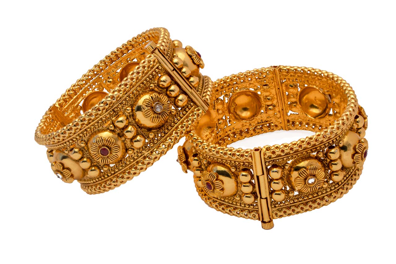 Rajwara look screw bangles 