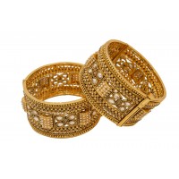 Kundan pattern bangles