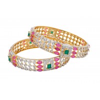  AD and CZ bangles