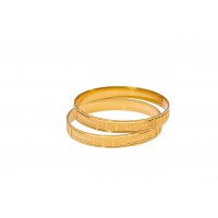 glamorous golden color bangles