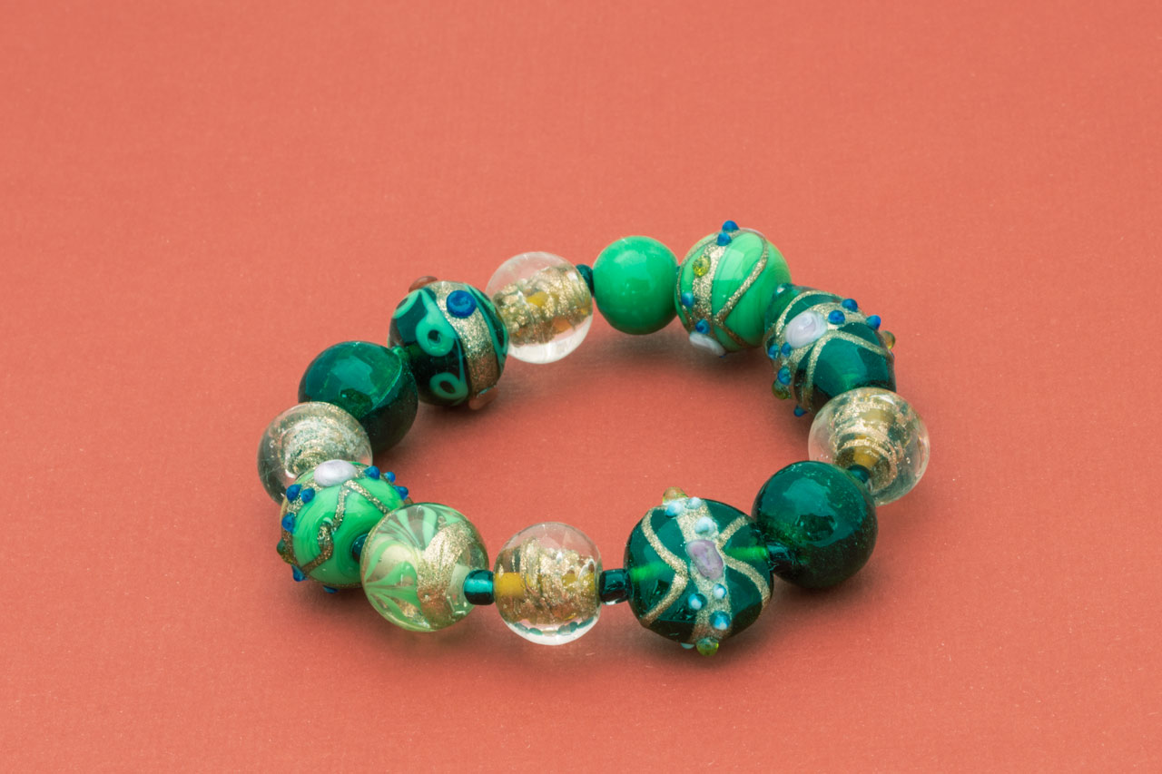 Deep Green Shade Bracelet