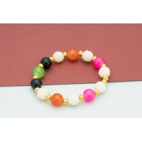 Multicolor Glassbead bracelet