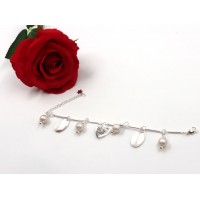 Silver Drop Bracelet