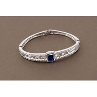 AD bangle bracelet with lock 