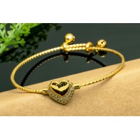 Designer Golden Bangle Bracelet