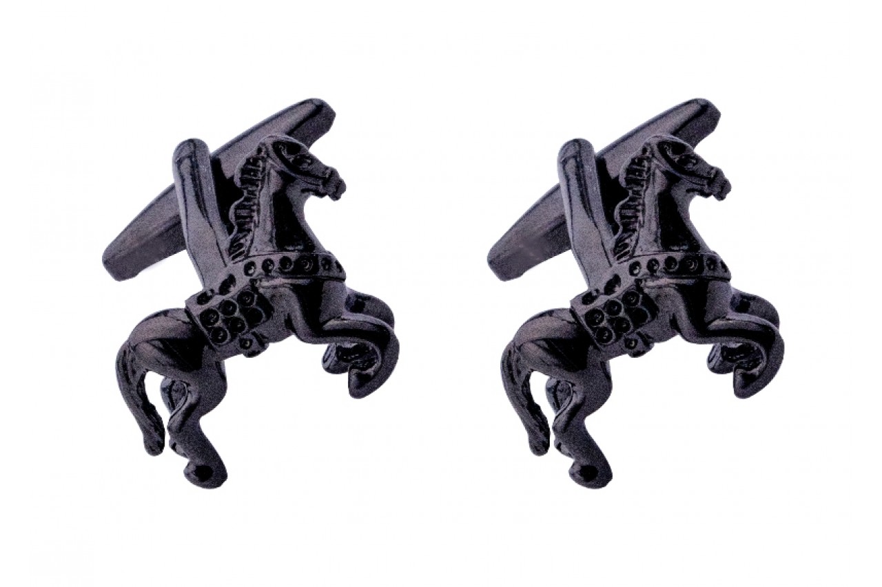 Horse shape cufflinks