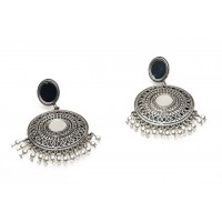 Oxidised Earring