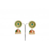 stunning minakari finish jumki