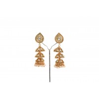 Rich quality kundan earring