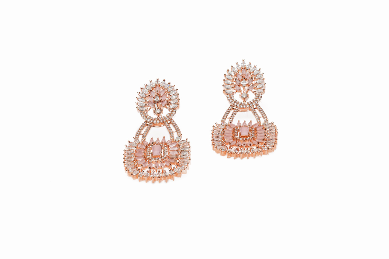 L.S unique AD drop earring