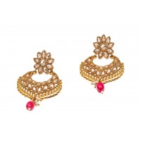 gold tone earring