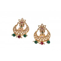 Stunning kundan earring