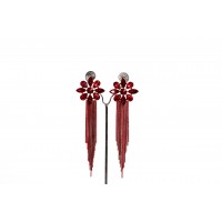 Glamorous tassel drop earring