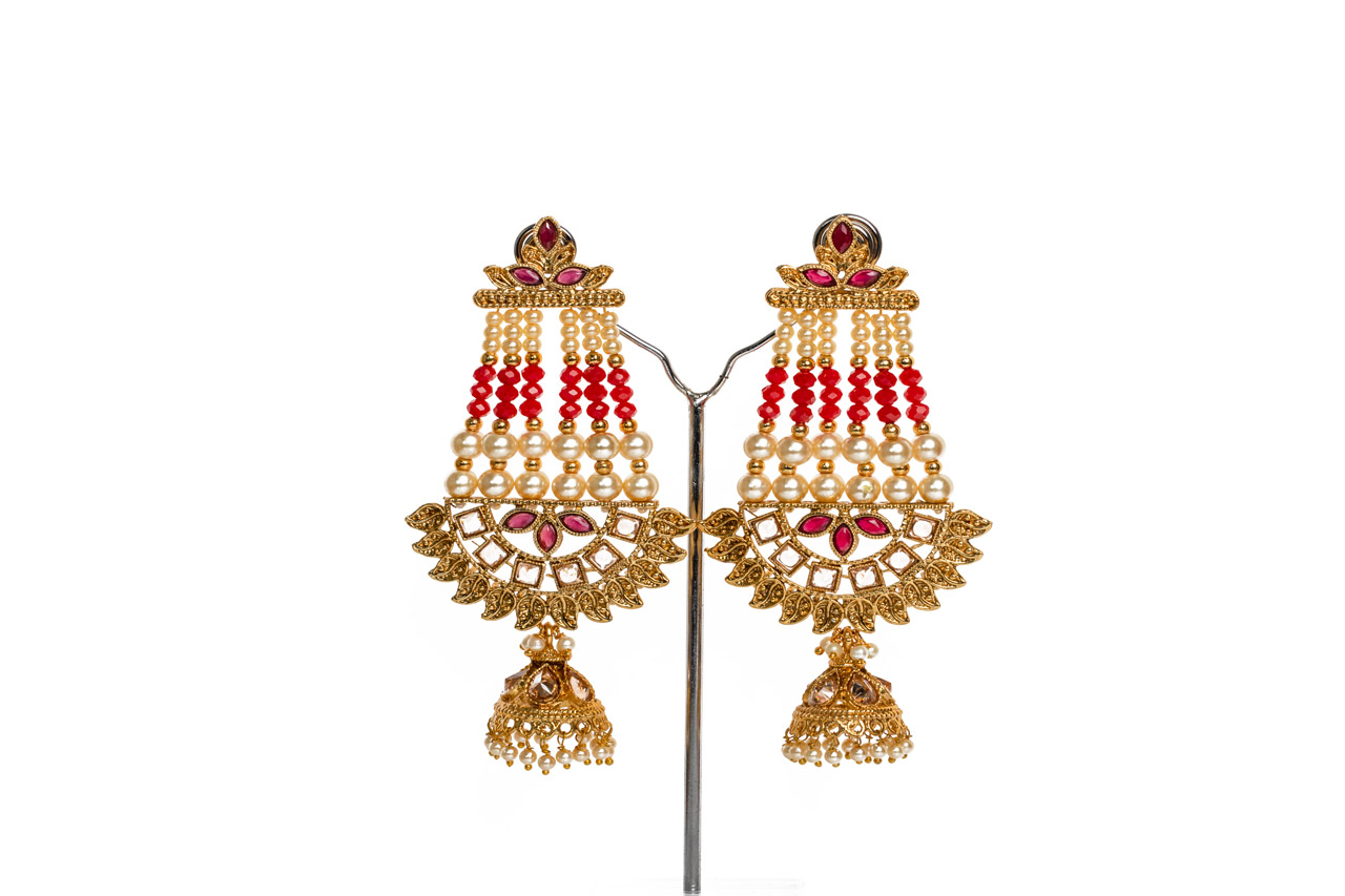 Long jumki earring