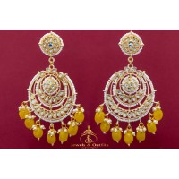 Adorable round drop earring (6 colours)