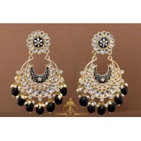 Chandbali pattern Earrings ( 6 colours)
