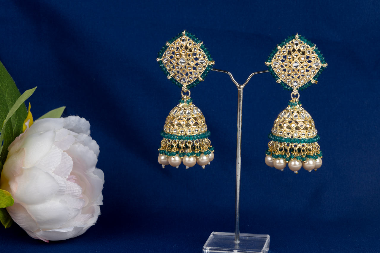 amazing Kundan jhumki