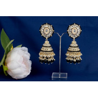 Amazing Heavy Kundan jhumki