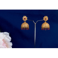 Luxurious reverse AD Jhumki
