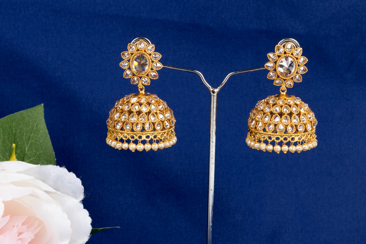 Astonishing Golden shade Jhumki