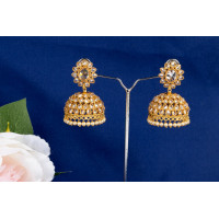 Astonishing Golden shade Jhumki
