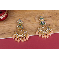 Chand Bali with drops (3 colours)