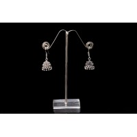 Amazing Tiny silver jhumki Earring