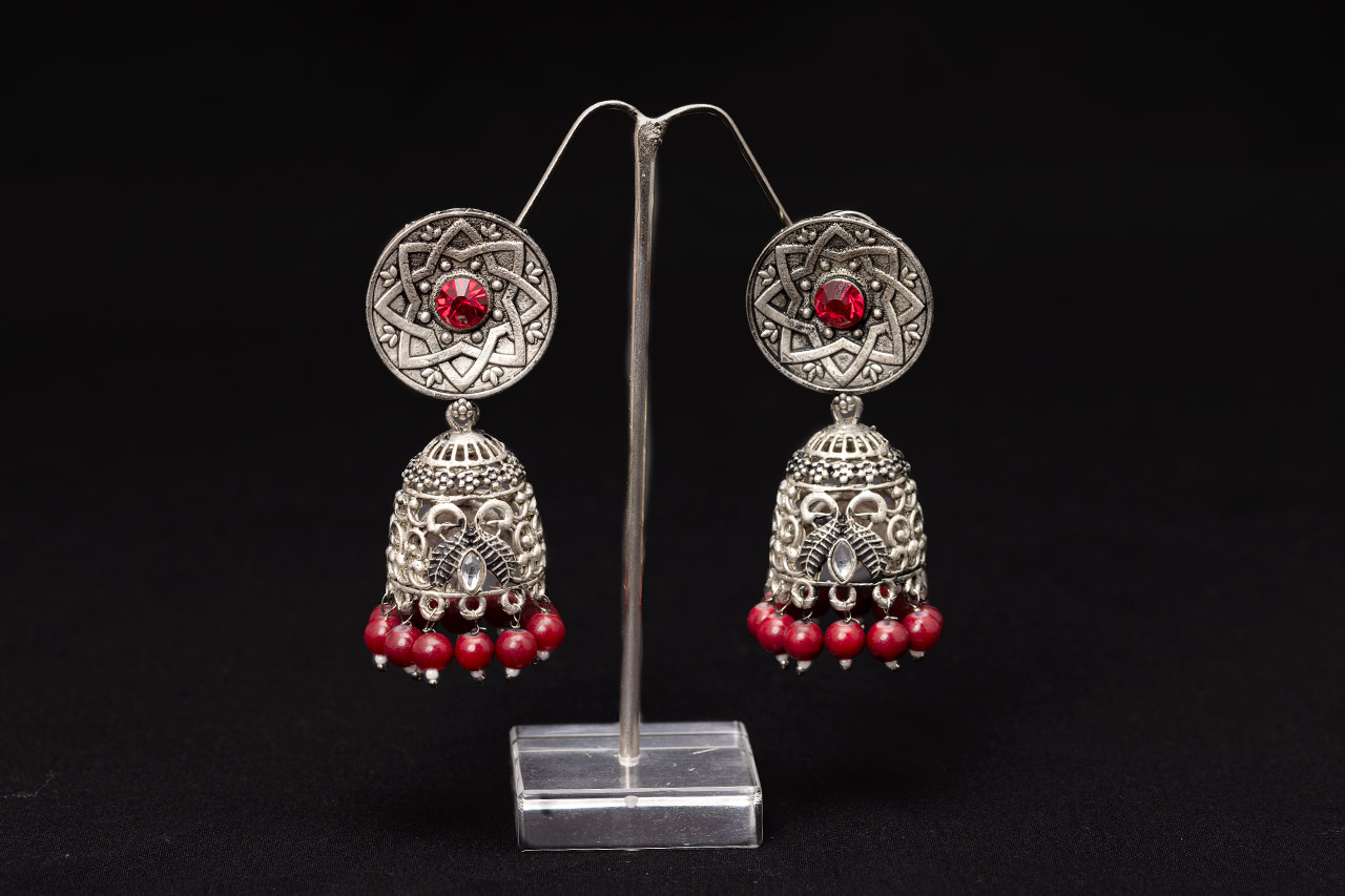 Amazing German Silver Jhumki