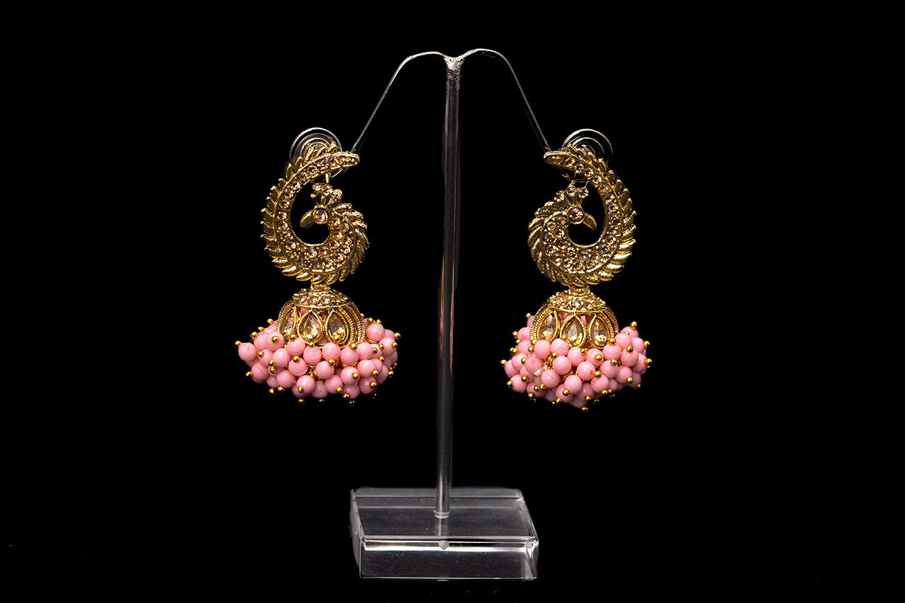 Colourful Golden Jhumki (8 colour)