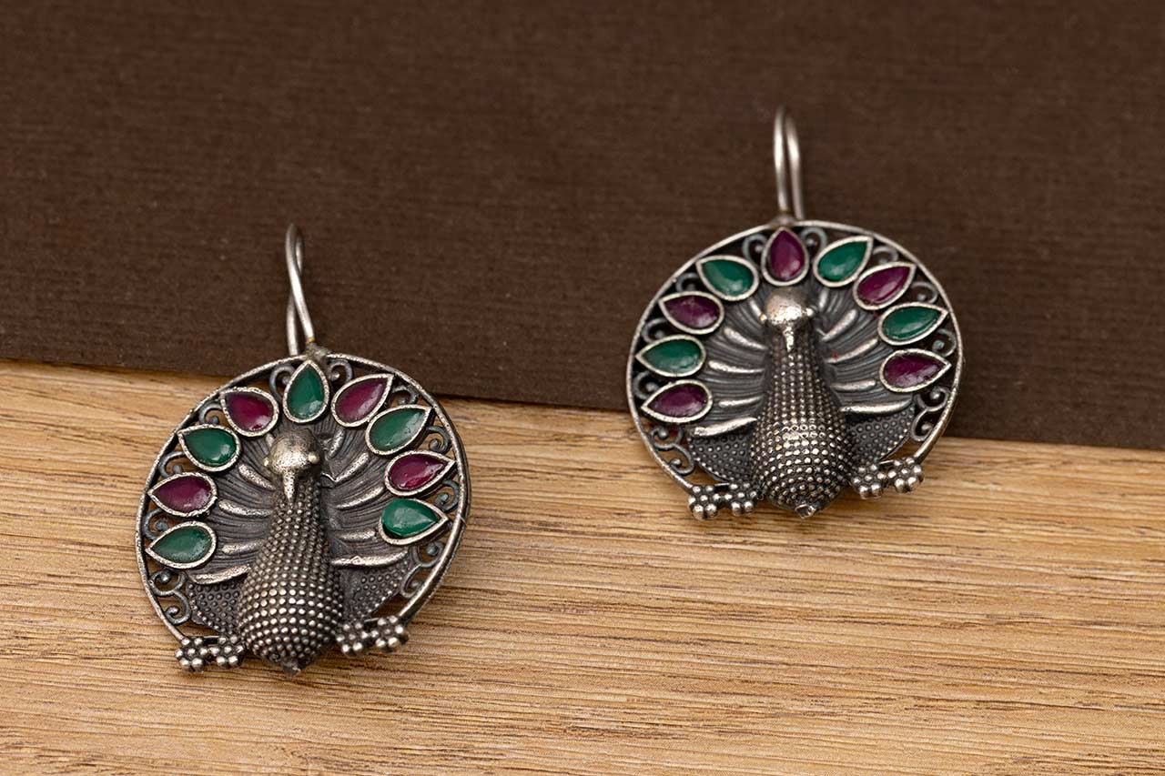 Silver colourful Drop