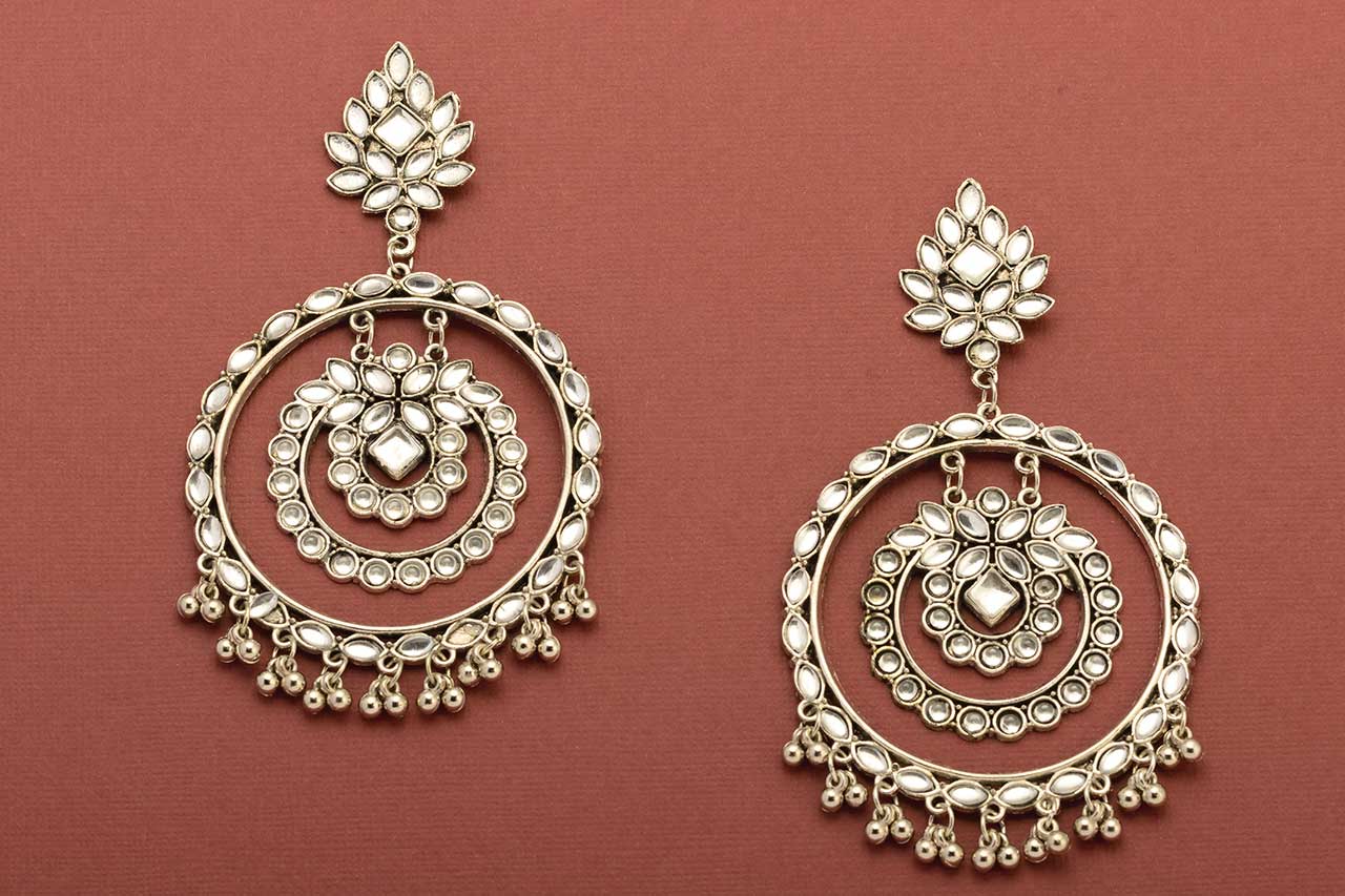 layered circle shape Earrings