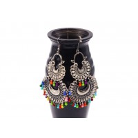German silver Afghani Earring
