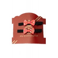 Bow Tie Kids hair clips (5 colour)