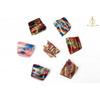Multishade Floral hair claws