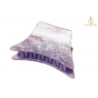 Purple Shiny oversized hair claws