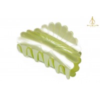 Mint green oversized hair claws