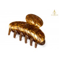 Brown with golden shade claws