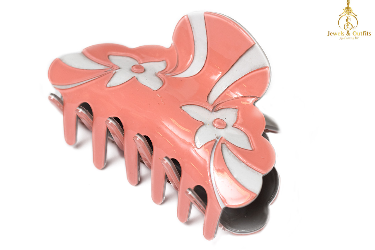 Pink and White oversized claws